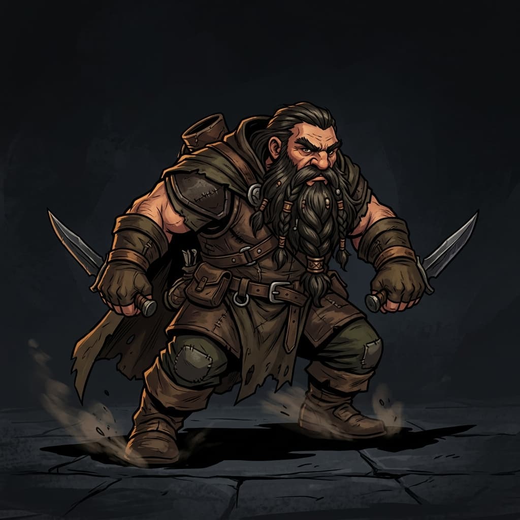 Dwarf Assassin card.