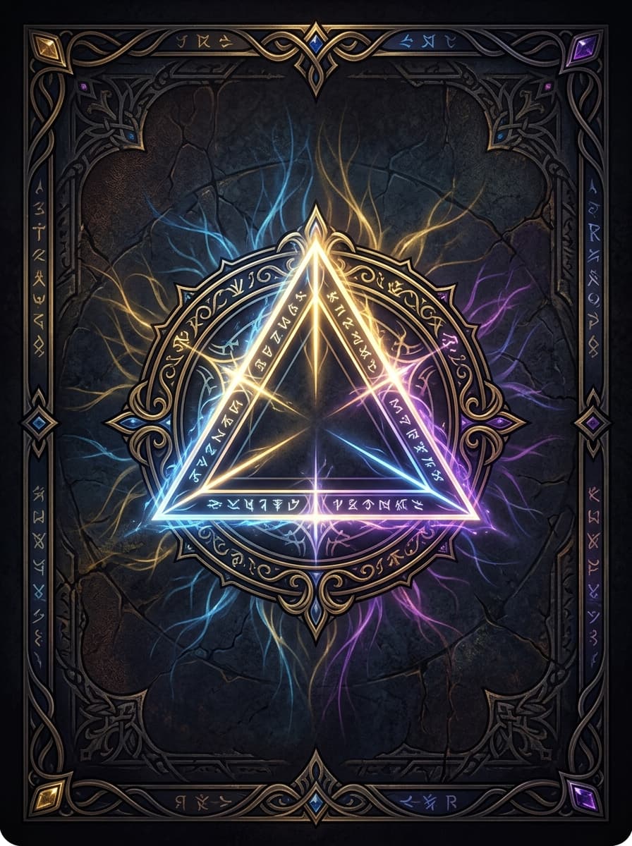 Fantasy card back